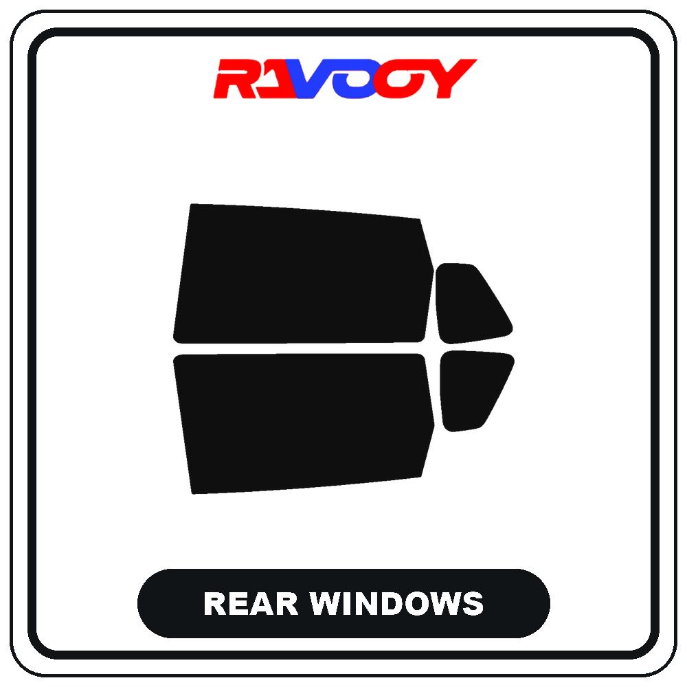 For Chery Tiggo 7 Pro base 2024-2026 RAVOOY Pre-Cut Window Tint Film Vehicle-Specific Full Kit Front/Rear Windows Precision-Cut