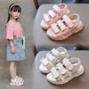 Girls Sandals Summer Children's Soft Soled Princess Internet Celebrity Sports Beach Sandals
