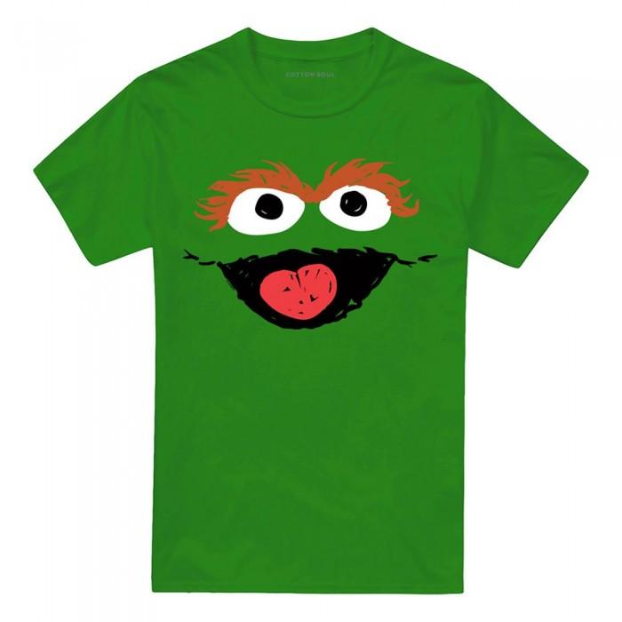Sesame Street Unisex Adult Oscar The Grouch Sketch T-Shirt