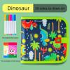 Kids Erasable Doodle Book for KidsToddlers Toys Reusable Drawing Pads with Preschool Toy Trip Writing Painting Set