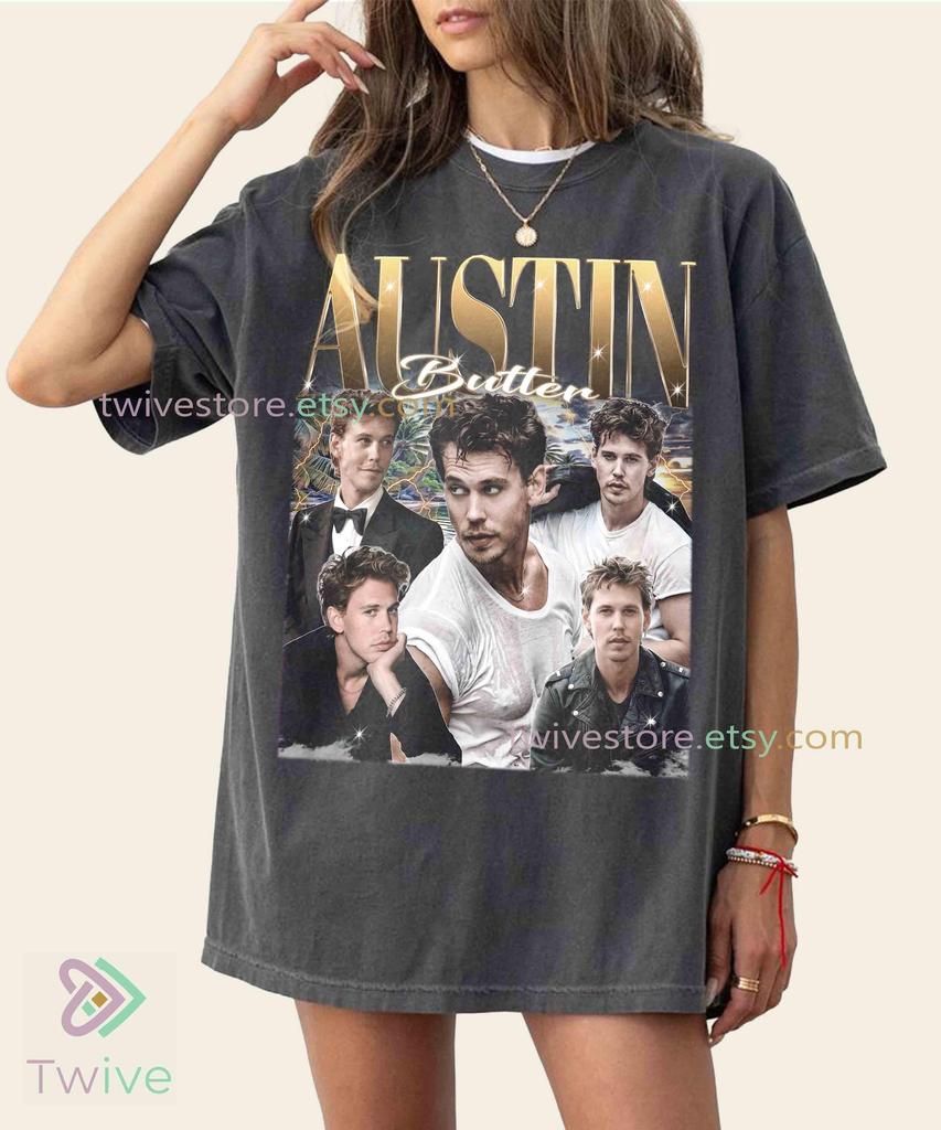 Retro Austin Butler Shirt - American actor, American Psycho, Christian Bale ,Vintage Movie Tee