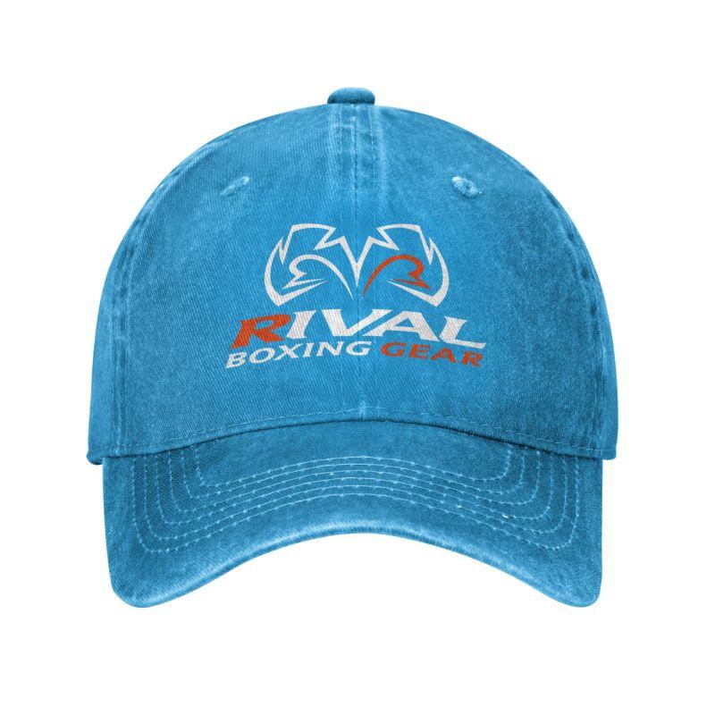 Кепки Бейсболки Rival Boxing с принтом Corpo, потертые, стилизованные под старые, с козырьком для защиты от солнца, унисекс, для улицы, летние, регулируемые, с застежкой snapback