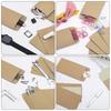 50Pcs Cash Envelopes Money Container Ultra-Thin Diy Coin Storage Envelopes Cash Storage Bags Kraft Paper Coin Cash Pouches