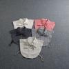 Women'S Lace-Up Rabbit Ears Cute Fake Collar Cotton Floral Shirt Fake Collar Women'S Versatile Lady Fake Collar