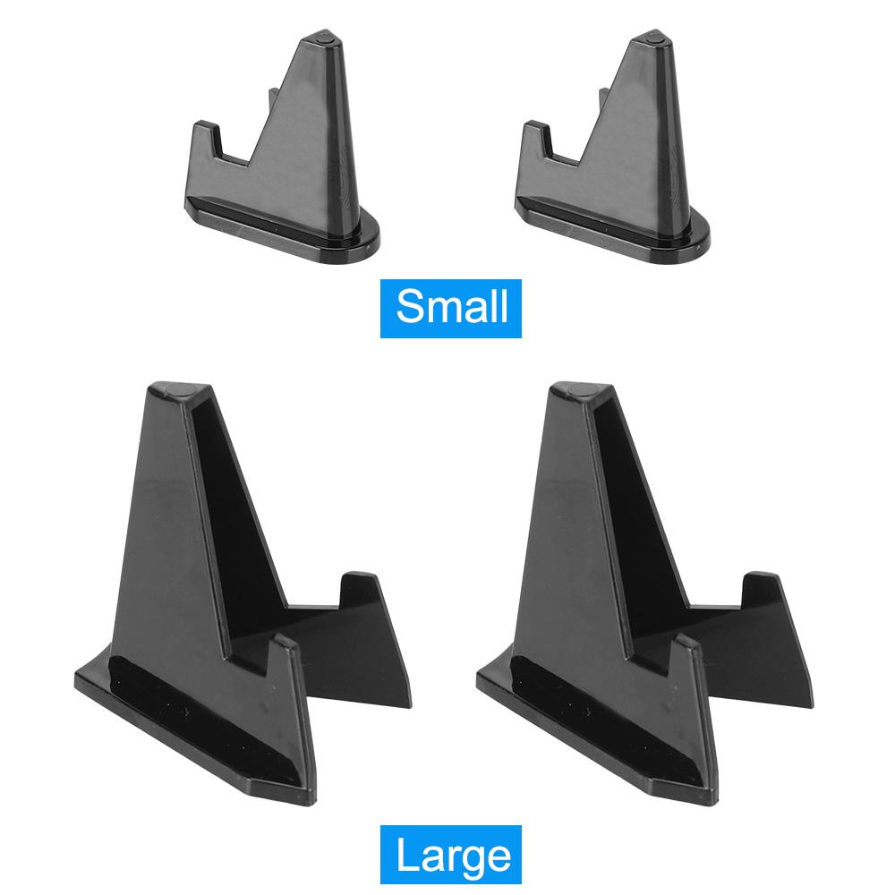 Коллекционный стеллаж для хранения монет Мини-подставка-мольберт для демонстрации монет S/L 10 шт. Полка для медалей Акриловые подставки Дисплей для открыток