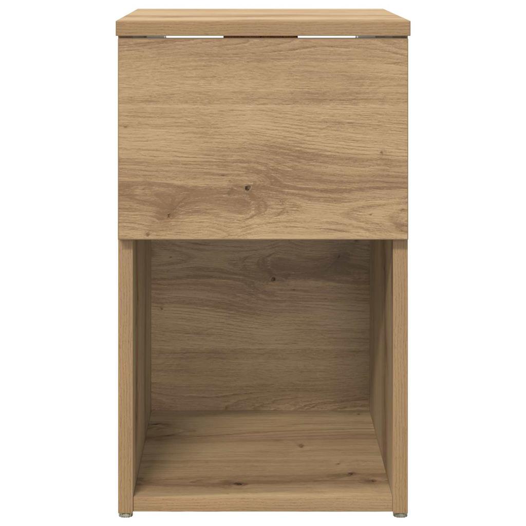 Bedside Cabinet Set 2 pcs Artisan Oak 29 x 31.5 x 49 cm Engineered Wood
