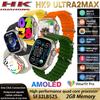 New HK9 Ultra 2 Max Smart Watch Local Music 2GB ROM Amoled Screen ChatGPT2.0 HK9 Ultra 2 Upgraded Smart Watch for Men and Women