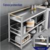 Yingbai 3-Layer 304 Stainless Steel Storage Rack