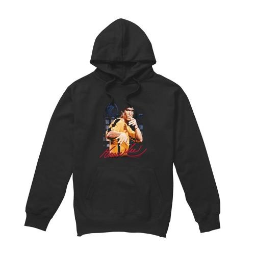 Bruce Lee Unisex Adult Yellow Jumpsuit Hoodie