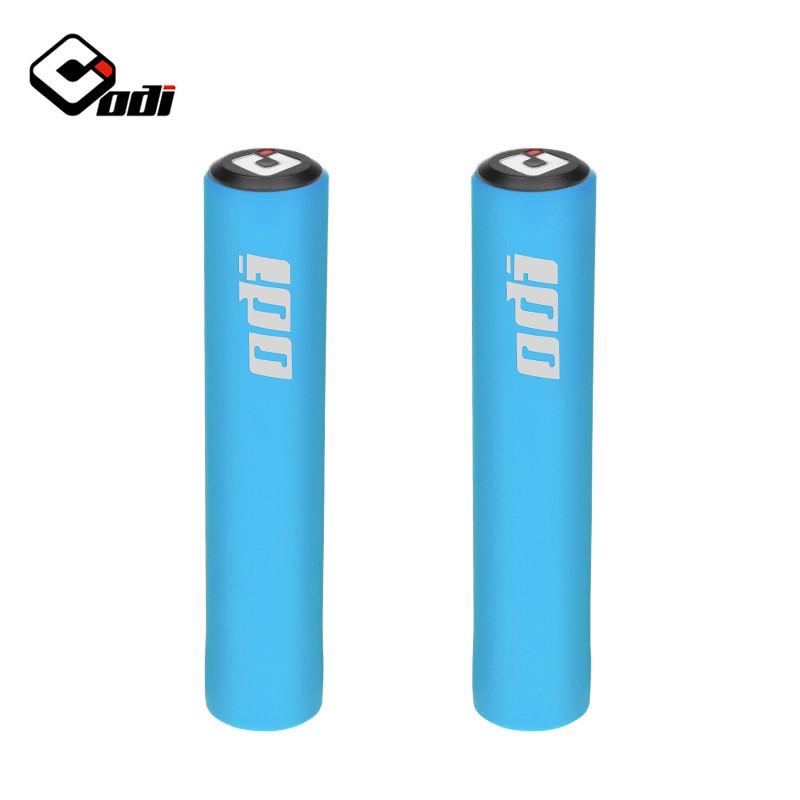 ODI Silicone Bicycle Handlebar Grips Mountain Folding Bike Shock Absorption Lightweight Cycling Grip Pair