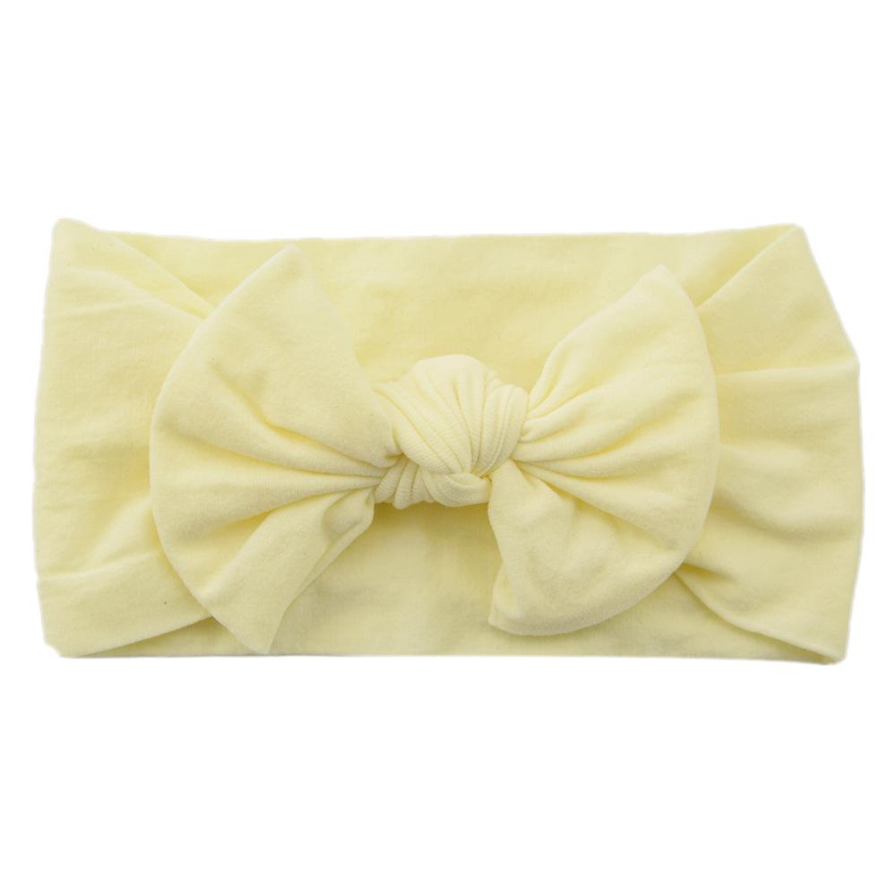 Детские аксессуары для волос, нейлоновый бант, детская повязка на голову, супер мягкая широкая повязка на голову, детские чулки, повязка на голову