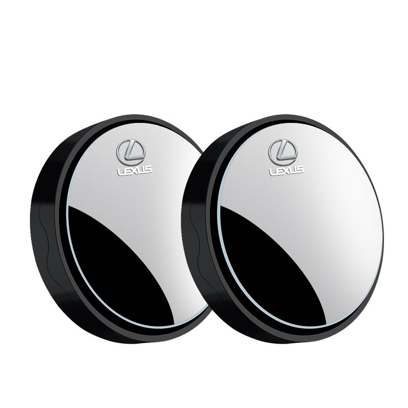 New Car Auxiliary Rearview Mirror Wide-angle 360° Adjustable For Lexus ES
