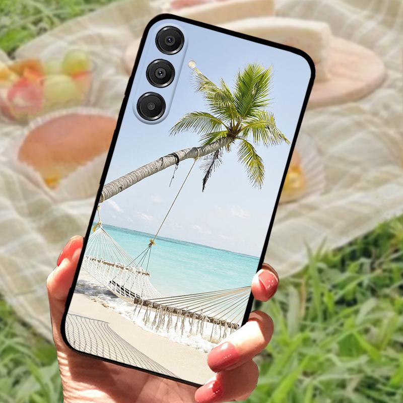 Чехол для Samsung A16 4G 5G Модный Роскошный Мягкий Силиконовый Чехол для Телефона для Samsung Galaxy A26 A36 A56 5G Ударопрочный Fundas Чехлы