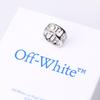 Off White Unisex Adult Logo Lettering Ring