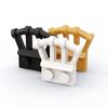 Свинья Радуга Детали MOC 92692 Пластина Специальная 1x2 с Угловыми Ручками по Бокам Совместимые Кирпичики DIY Строительные Блоки Частицы Игрушки