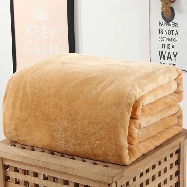 Фланелевое флисовое роскошное одеяло, легкое уютное плюшевое твердое одеяло из микрофибры