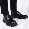 Thick Soled New Men's Leather Shoes Classic and Versatile Style Design Leisure Business Office Formal Adult Quality Shoes