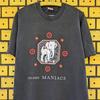 Винтажная футболка 10000 Maniacs 1989 года Blind Man Zoo Tour Альтернативный рок Натали Мерчант Мерч группы Футболка Мужская Детская