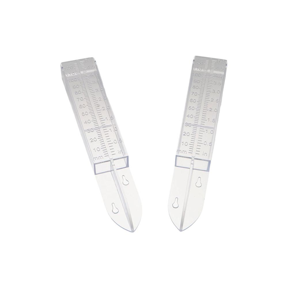Lawn Outdoor Plastic Measurement Clear Weather Instrument Rain Meter Rain Gauge Sprinkler