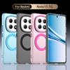 Для Redmi Note 15 5G Чехол Магнитная Беспроводная Зарядка Funda Redmi Note 15 Pro Coque Матовый Полупрозрачный ПК Задняя Крышка Redmi Note 15