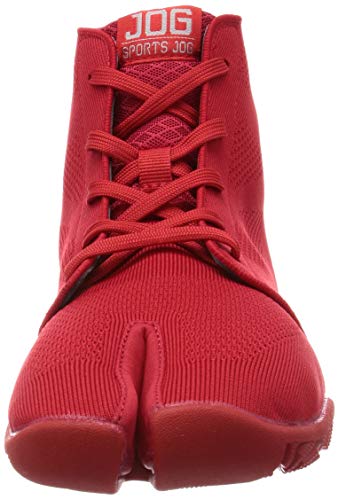 [Margo] Tabi Type Shoes Jikatabi Training Fitness Running Barefoot Sports Jog II Unisex Adults Red 29.0 Cm 2E