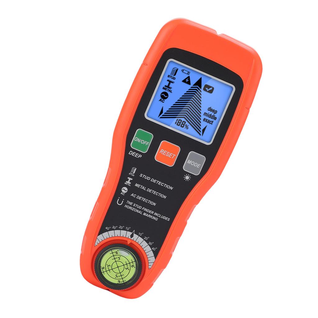 Stud Finder Wall Scanner LCD Display Handheld Portable Wall Wood Metal Stud Detector for Wood AC