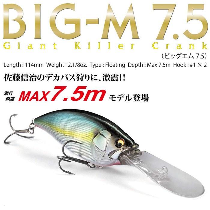 Megabass BIG-M 7.5 Jukucho Shad