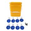 Automatic Chicken Waterer Cup with 12L Handheld Barrel Poultry Drinking Equipemnt for Goose Duck
