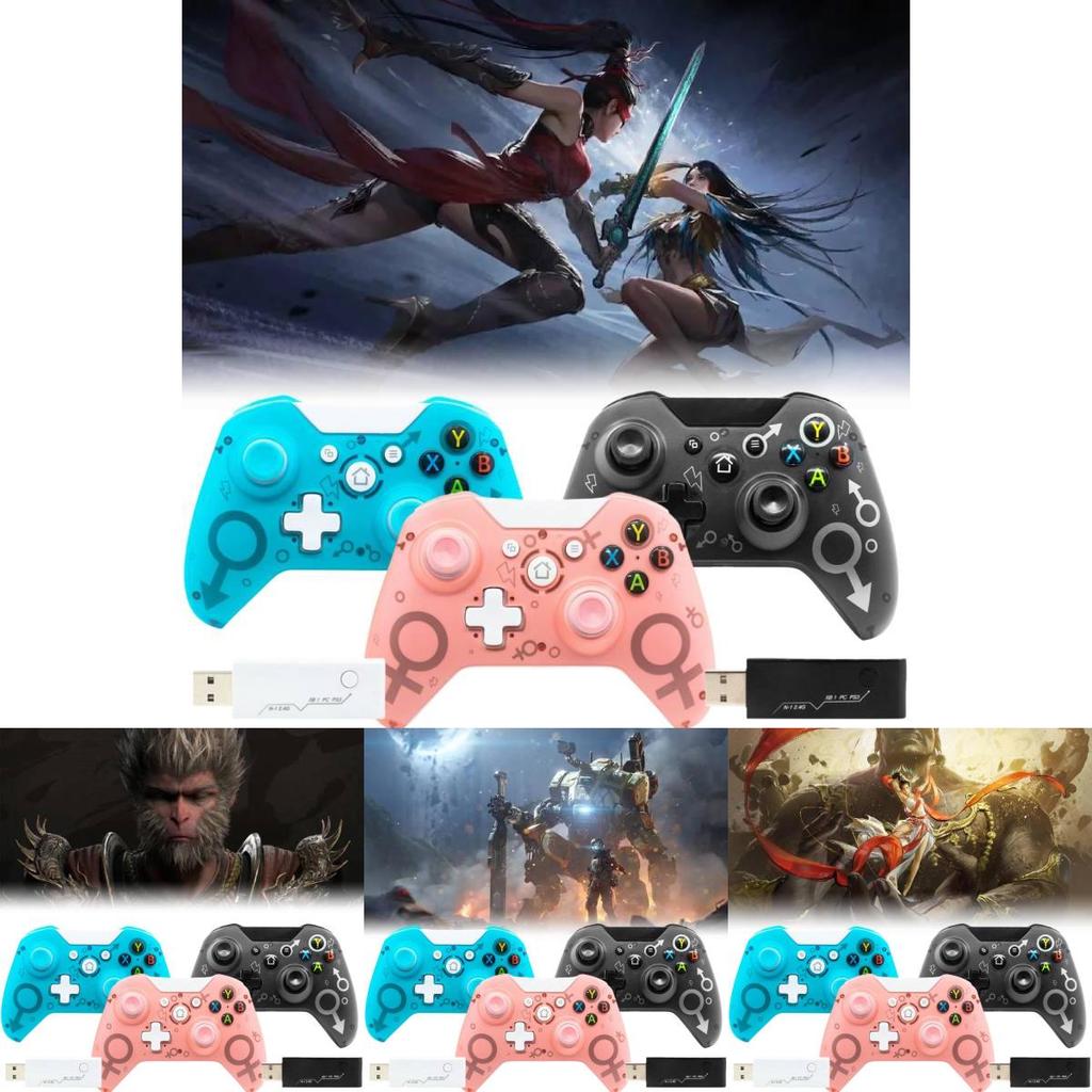 Игровой контроллер Xbox One N-1 с двойной вибрацией, USB, разработанный для ПК, PS3 и Xbox, из экологически чистого материала