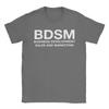 BDSM Business DevelopUnisext Sales and Marketing TShirts Unisex Pure Cotton Fun TShirt O Neck Tee Shirt Short Sleeve Clothes Classic