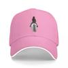 Grey Horse & Cowgirl Baseball Cap Luxury Cap Cosplay Anime Hat Hat Man For The Sun Golf Men Women's