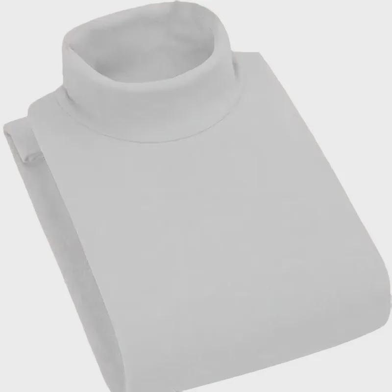 Мужская двухсторонняя полуводолазка с длинным рукавом из немецкого бархата - теплая осень/зима, плюс бархат, большой размер, базовый слой