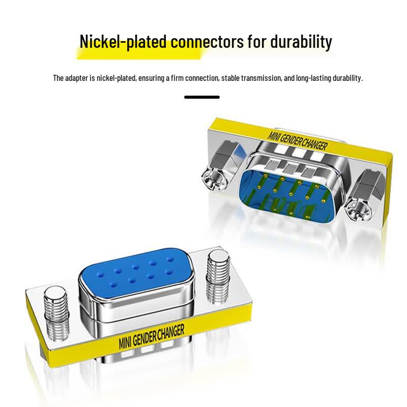 DB9 Female to Female Serial Port Adapter