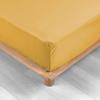Draps Housse - PROMO LINGE - Percale - 200x160cm - jaune