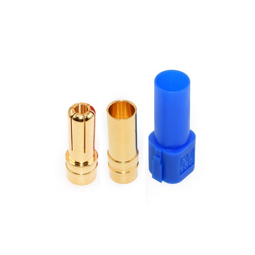 6mm Plug with Sheath Male Female Interface Connector XT150 Connector For RC LiPo Battery Adapter