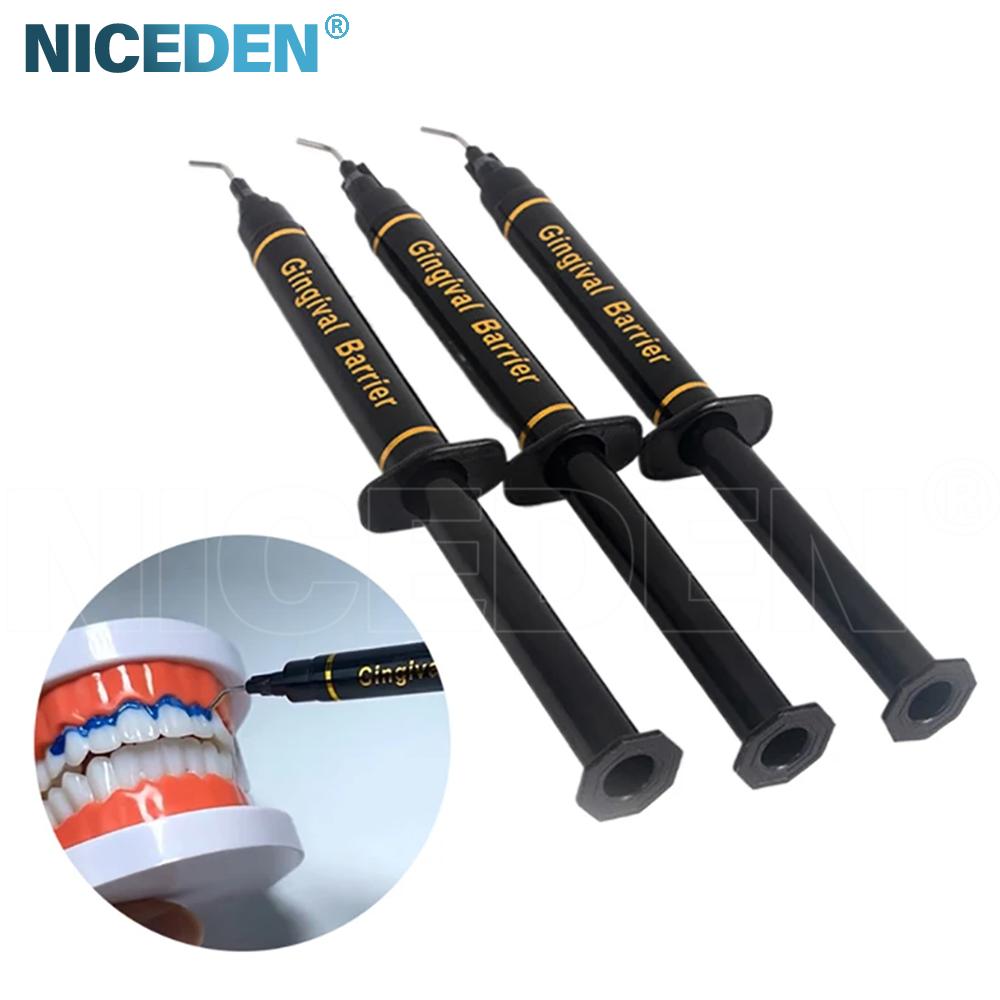 1,5/2,5/3 мл стоматологический шприц гель для защиты десен Clinic Gingival Barrier Professional отбеливание зубов Gingival Barrier
