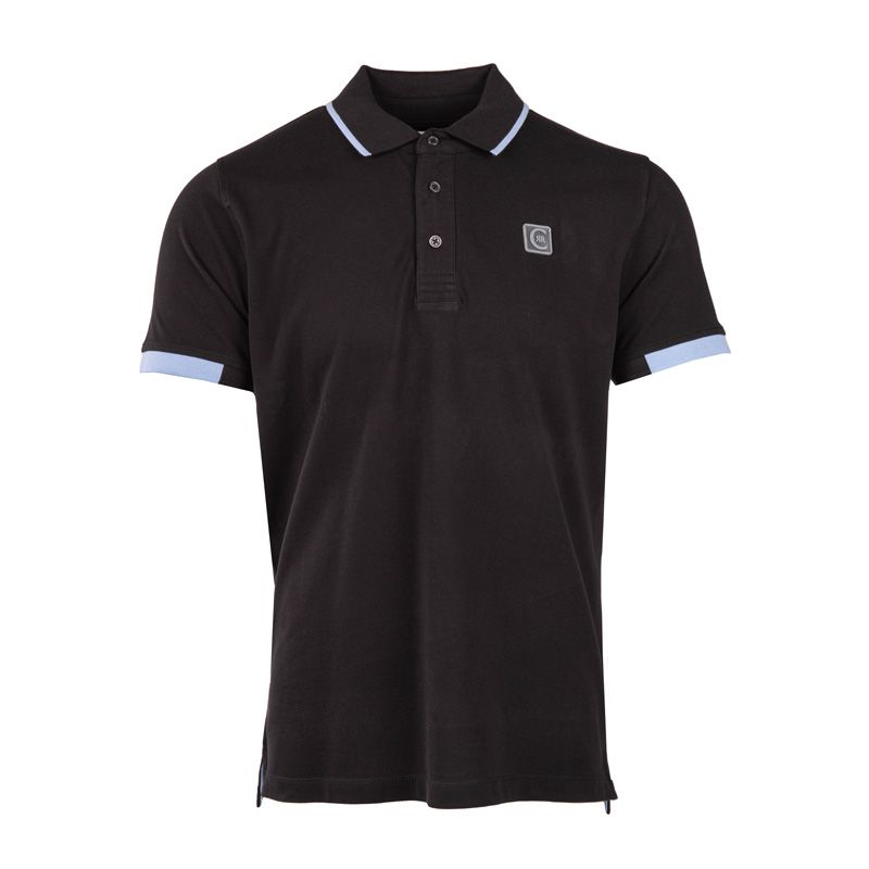 Bormida Short-sleeved Polo Shirt with CERRUTI Logo for Men