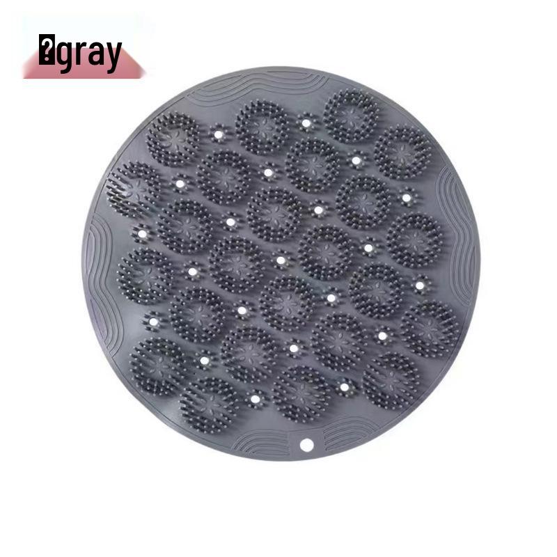 Силиконовая присоска скребок для спины и массажная щетка