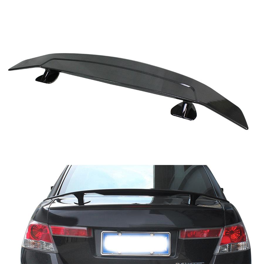 Spoiler Universal For Racing Sedan Car Carbon Fiber For Most Sedan Cars