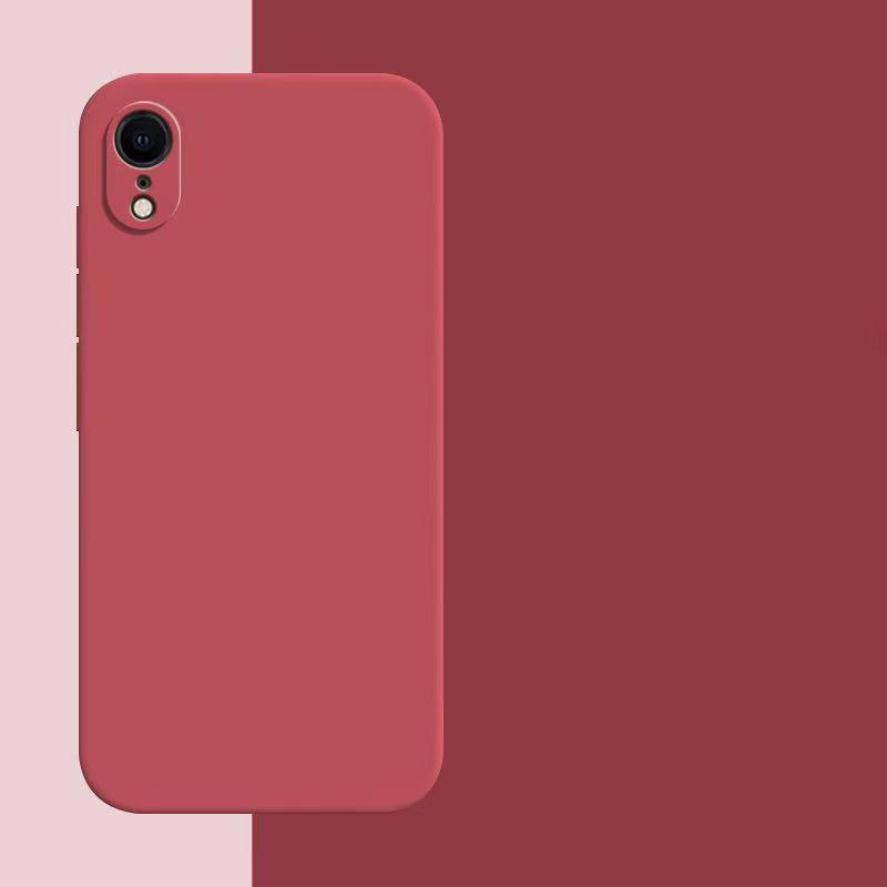 Жидкий силиконовый чехол для iPhone XR X Xs Max Ударопрочный ТПУ Силиконовый Защитный Задний Чехол для Телефона для iPhone X XR Xs Max