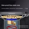 Floor Drain Backflow Preventer Filter Plug Shower Waste Water Drainage Sink Strainer Hair Catcher Bathroom Floor Drain Cover