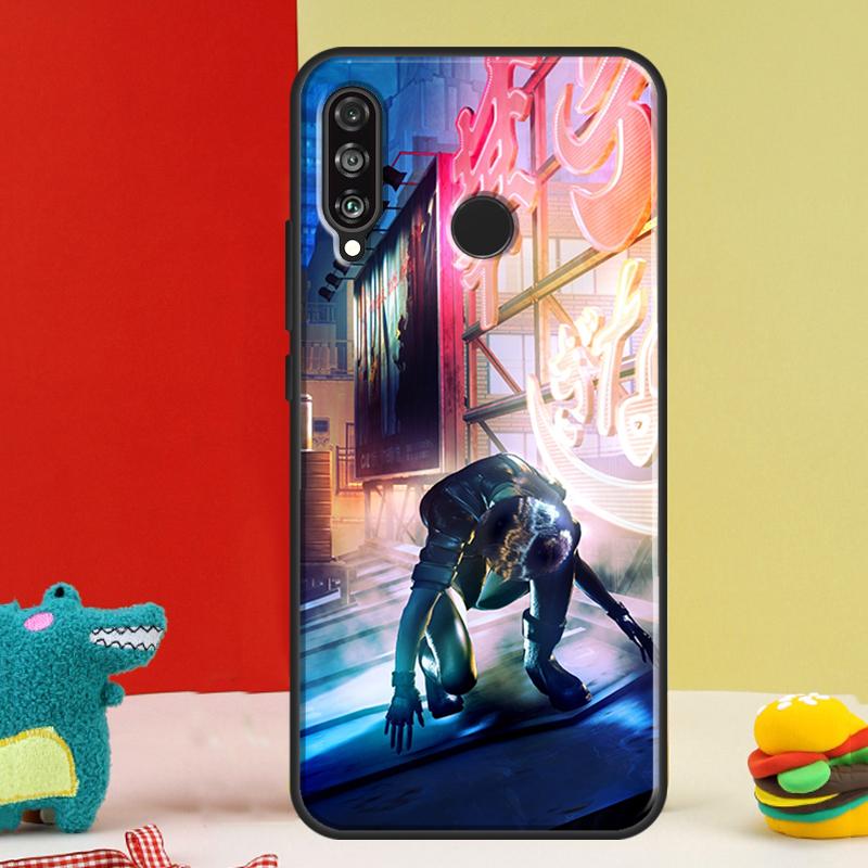 Чехол для Huawei Nova 12s 12i 11i 8i 9 10 SE Y91 Y90 Y60 Y70 Y72 Y61 P20 P40 P30 Lite P60 Pro с изображением из аниме Призрак в доспехах