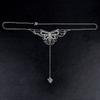 Сверкающий Набор Страз Body Jewelry Кристальный Бюстгальтер Топ и Трусики Тонга Цепочка на Тело Аксессуары Для Женщин