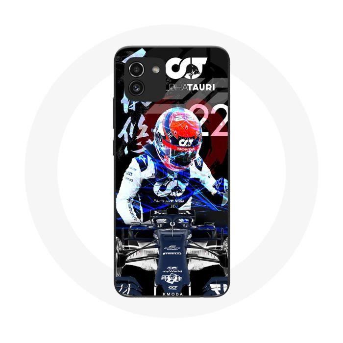 Coque Samsung Galaxy A03 Formule 1 Yuki Tsunoda pilote automobile japonais de F1