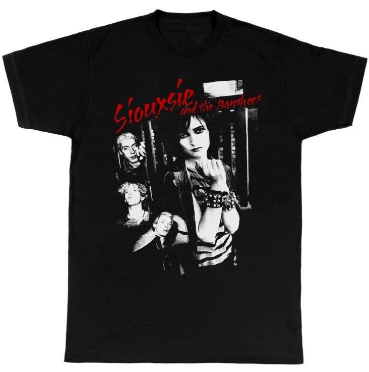 Siouxsie and The Banshees Shirt, 90s Goth Band Tee, Gothic Clothing, Cute Retro Band Shirts, Grunge Graphic Tee Goth Music Shirt