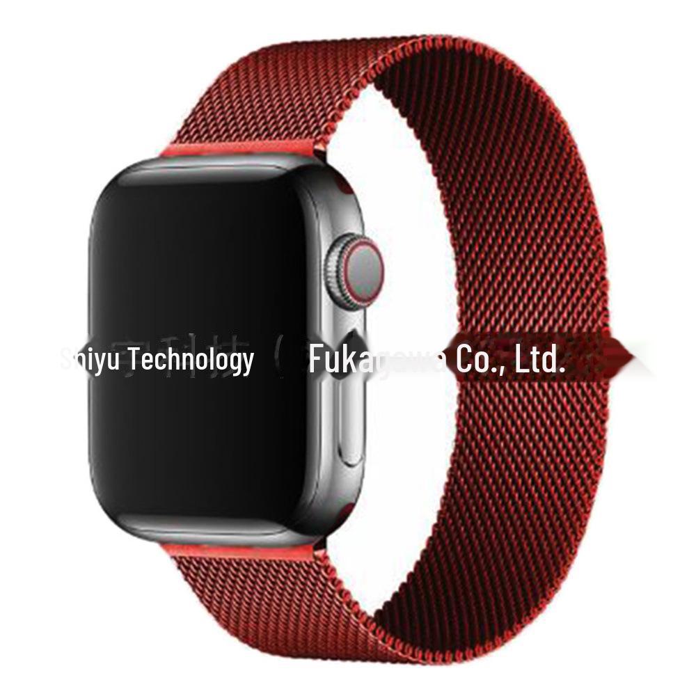 Совместимый металлический ремешок-петля для Apple Watch Series 5-9, SE