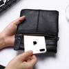 Women Real Cow Genuine Leather Bag Small Female Shoulder Bag Black Crossbody Bags For Women's Phone Wallet Coin PurseMa