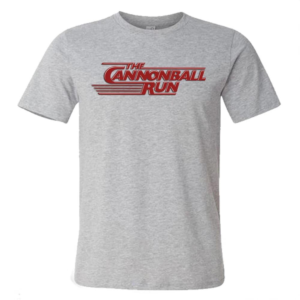 The Cannonball Run Movie Men's Grey Size S to 5XL