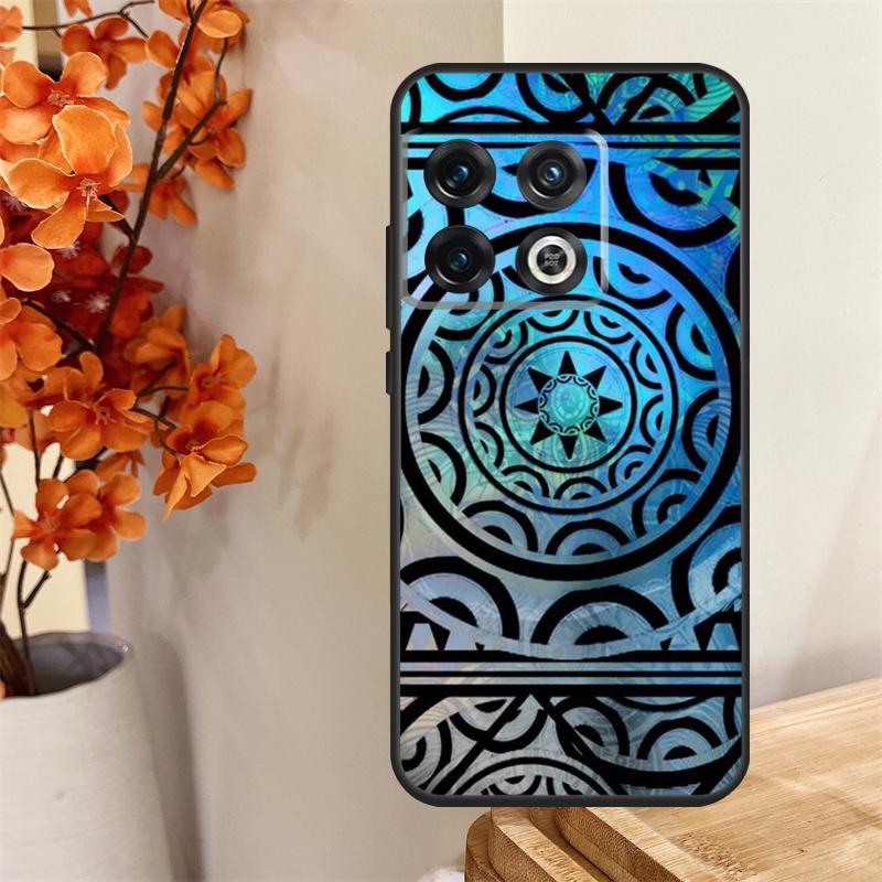Maori Samoan Polynesian Tribal Funda For OnePlus 13R 13 12 12R 11 10 Pro 8T 10T OnePlus Nord 4 CE 2 3 Lite N30 N20 N10 Case
