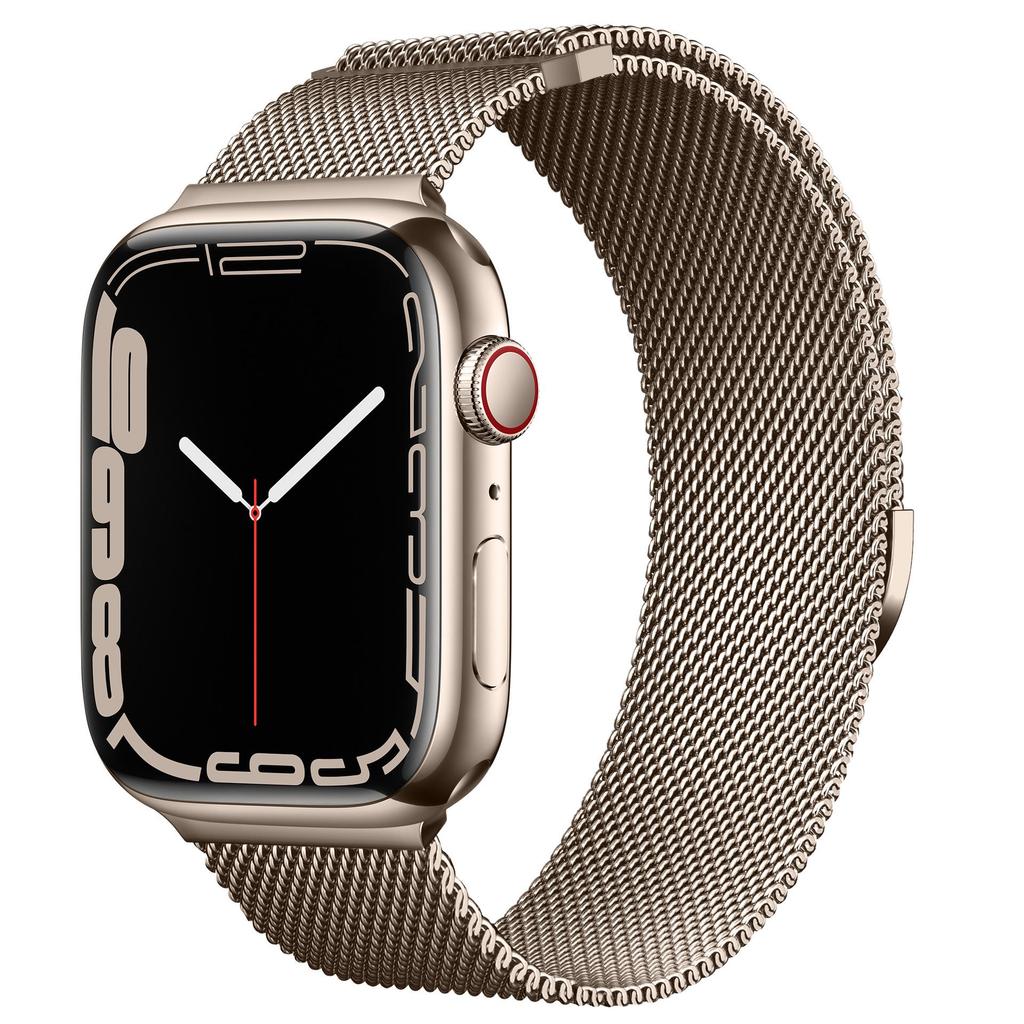 Миланский Магнитный Стальной Ремешок для Apple Watch Ultra/iWatch 10